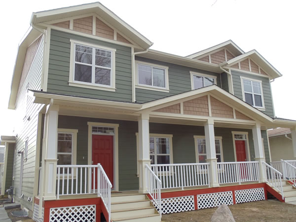 Aurora Home Designs Duplex Plans