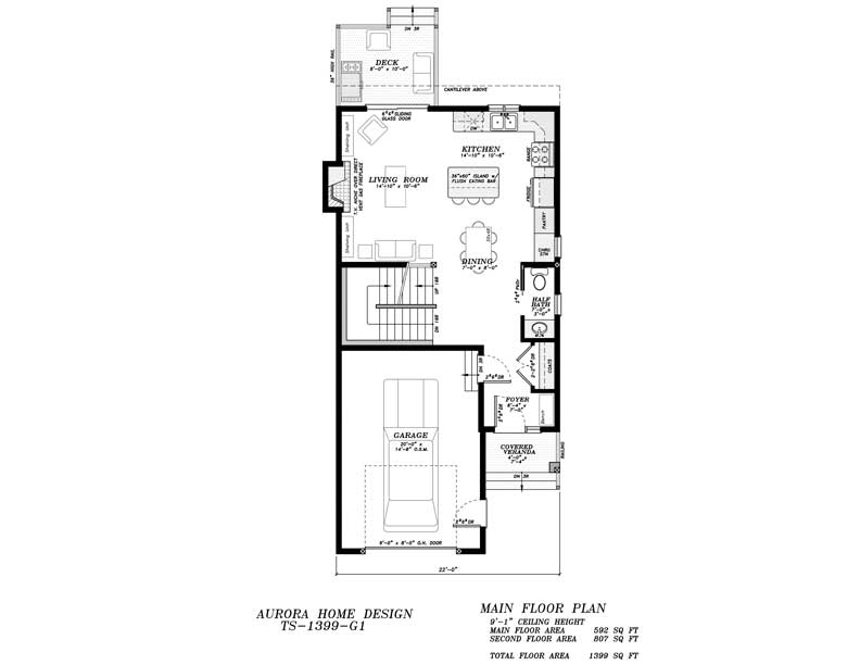 2 Storey with 3 Bedroom | Aurora Home Designs Edmonton