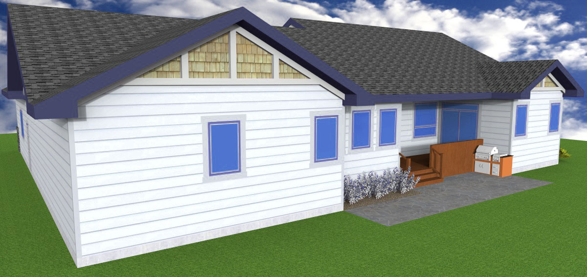 Acreage Bungalow with 3 Bedroom | Aurora Home Designs Edmonton