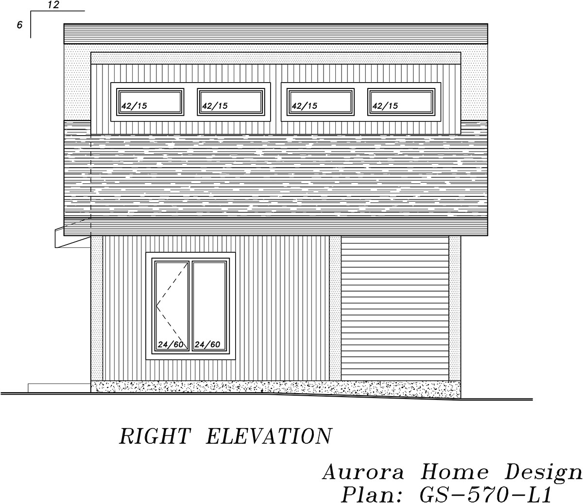 570 sq ft Stand Alone Garden Suite - Vaulted Ceilings | Aurora Home Designs