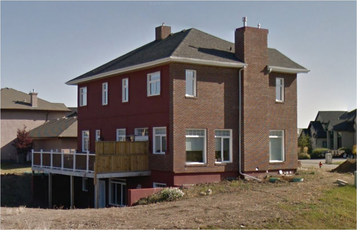 Acreage 2 Storey for walk-out site. | Edmonton Aurora Home Design Plan