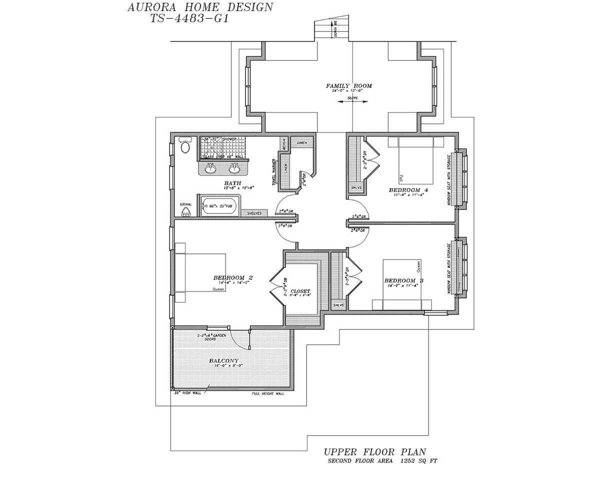 Executive Acreage Home | Edmonton Aurora Home Design Plan